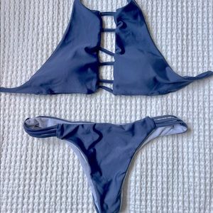 NWOT high neck ladder bikini